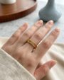 Golden Adjustable Ring