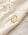 Golden Star Halo Ring